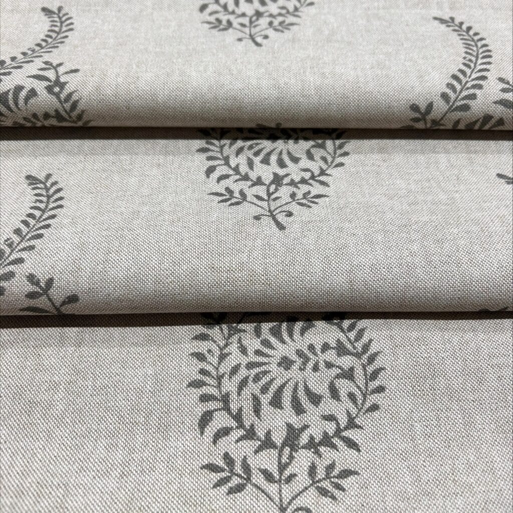 Sewing House Humber Charlston Grey Roman Blind