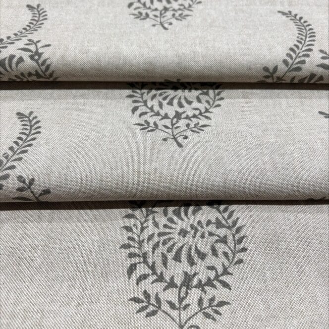 Sewing House Humber Charlston Grey Roman Blind