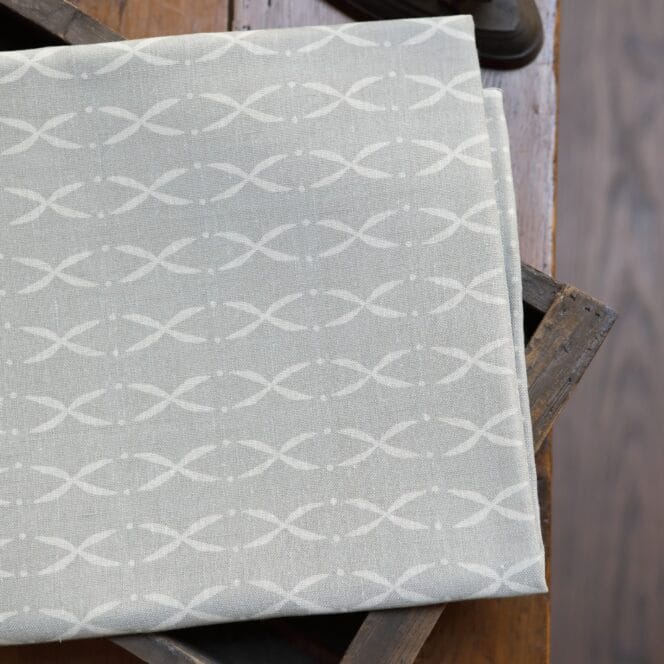 Olive + Daisy Ostara Pigeon Grey Roman Blind