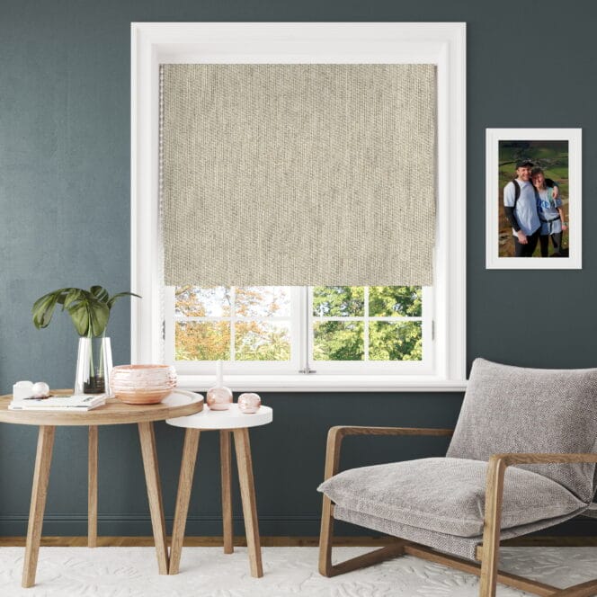 Sewing House Bay Natural Roman Blind