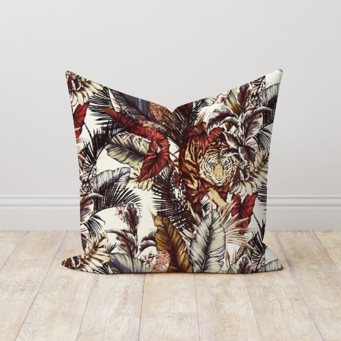Bengal Tiger Safari Cushion