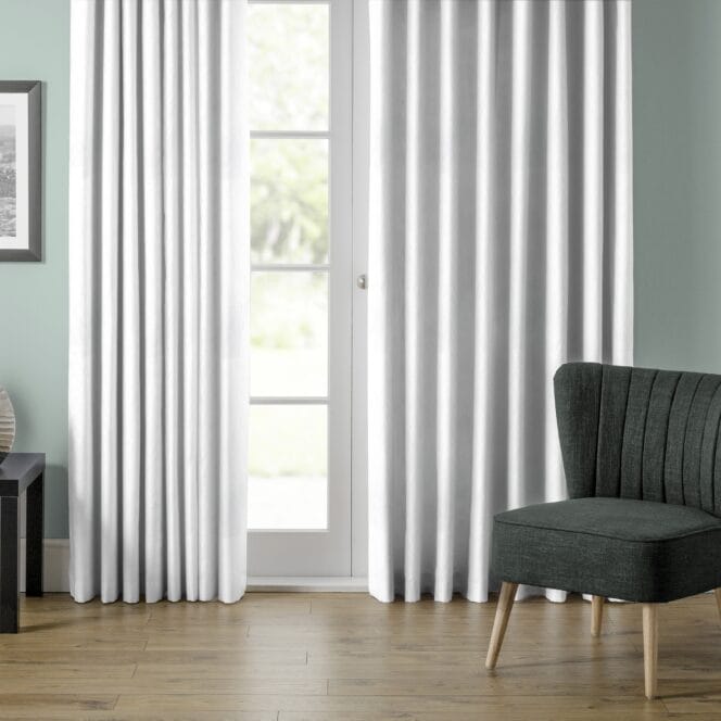 Sewing House Mika White Curtains