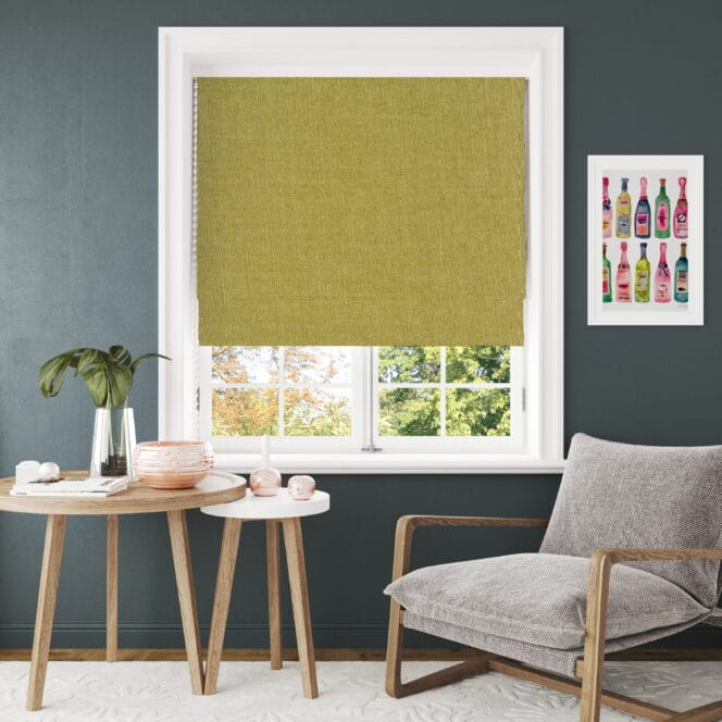 Franklin Olive Roman Blind