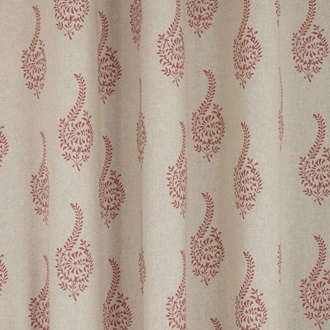 Sewing House Humber Red Curtains