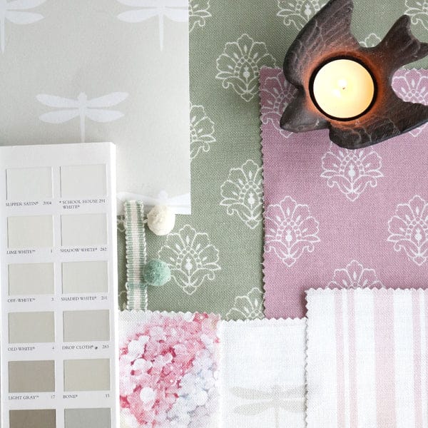 Meg Morton Jhansi Wild Rose Roman Blind